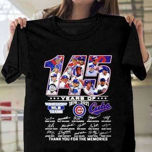 Chicago Cubs 145 Years Fan Shirt